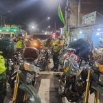 Patroli Malam Bersama Komduk, Koramil 05/Bantargebang Tunjukkan Kesiapsiagaan TNI Jaga Kamtibmas Wilayah