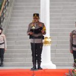 Dansat Brimob Polda Sumsel Hadiri Upacara Peringatan Hari Ibu ke-97 di Mapolda Sumsel