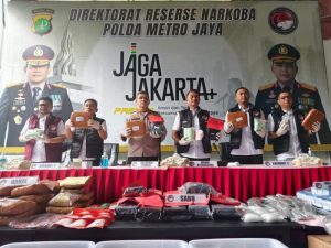 Polda Metro Jaya Gagalkan Peredaran 387 Kg Narkoba Senilai Rp 125 Miliar