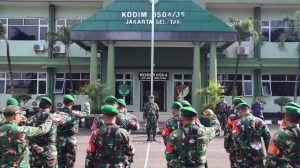 Kodim 0504/Jakarta Selatan Gelar Apel Kesiapan Pengaman Natal 2025 dan Tahun Baru 2026