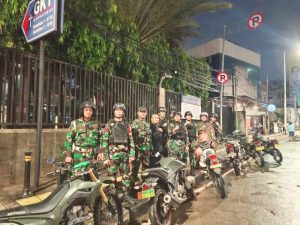 Ciptakan Rasa Aman dan Kedekatan dengan Masyarakat, Kodim 0504/Jakarta Selatan Gelar Patroli