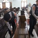 Jelang Puncak Natal 2025, Polres Tanjung Perak Sterilisasi Gereja dengan Pengamanan Ketat
