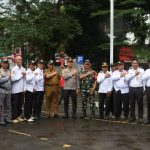Apel Pam Nataru Tiga Pilar Bekasi Selatan, Danramil 01/Kranji Ajak Jaga Kebersamaan dan Rasa Aman