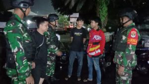 Patroli Skala Besar Jelang Nataru, Koramil 01 Tambun Kodim 0509/Kabupaten Bekasi Terjunkan Ran Maung dan Yon TP/843
