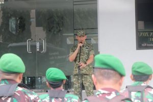 Korem 051/Wijayakarta Gelar Apel Siaga Pengamanan Natal 2025