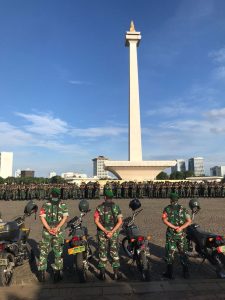 Ribuan Personel Siap Amankan Nataru, Apel Gabungan Digelar di Monas