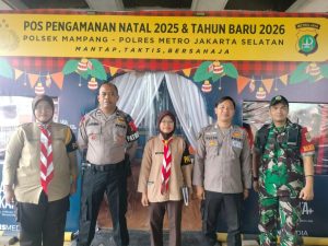 TNI – FORKOPIMKO Laksanakan PAM Ibadah Natal di Jakarta Selatan