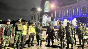 Koramil 04/Babelan Gelar Patroli Gabungan Gunakan Kendaraan Maung, Ciptakan Wilayah Aman dan Kondusif