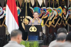 Dankorbrimob Polri Hadiri Rilis Akhir Tahun 2025, Kapolri Sampaikan Capaian Kinerja