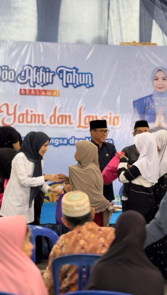 Kades Ujung Tebu Apresiasi Mendes Yandri dan Bupati Ratu Hadiri Doa Akhir Tahun