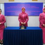 Bhayangkari Gabungan 06 Korps Brimob Gelar Serah Terima Jabatan Ketua Cabang Pas Brimob III