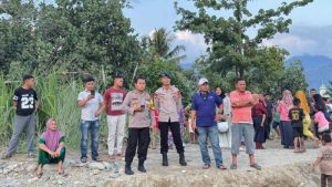 Jembatan Mbarung Putus, Kapolres Aceh Tenggara Larang Warga Melintas