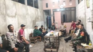 Jaga Kondusivitas, Koramil Jatinegara dan Komduk Perketat Patroli Siskamling