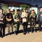 Jaga Aman, Danramil Pasar Rebo Pimpin Siskamling Keliling di Susukan