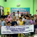 Sambut HPN 2026, JMSI Jatim Santuni Anak Yatim dan Gelar Doa Bersama