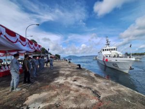 Bakamla RI Kerahkan KN Singa Laut-402, Bawa Bantuan Medis ke Siau