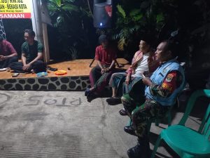 Malam Dijaga, Warga Dilindungi: Koramil 04/Jatiasih Patroli Gabungan Antisipasi Gangguan Kamtibmas