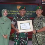 Penuh Khidmat Kodim 0501/JP Melepas Kasdim 0501/JP yang Pindah Satuan