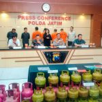 Jaringan Penyelewengan Gas LPG 3 Kg Terungkap, Polda Jatim Amankan Para Pelaku