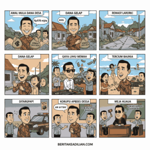 Kades Dadapan Nganjuk Didakwa Korupsi Rp 978 Juta, Dana APBDes 2023-2024