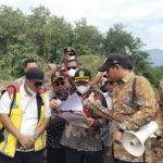 PN Kota Kediri Eksekusi Dua Konsinyasi Lahan Tol Kediri-Tulungagung di Desa Tiron Kecamatan Banyakan