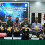Pangdam XII/Tpr Serahkan 6,2 Kg Sabu dan 700 Butir Happy Five ke BNN Kalbar