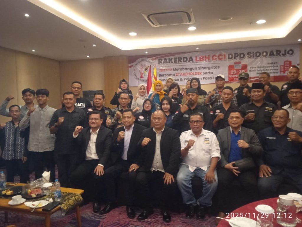 Rakerda LBH CCI Sidoarjo Dorong Kolaborasi dengan Stakeholder & Cetak Paralegal