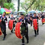 Drum Band Siswa Taruna Politeknik Penerbangan Makassar Meriahkan CFD Lanud Sultan Hasanuddin