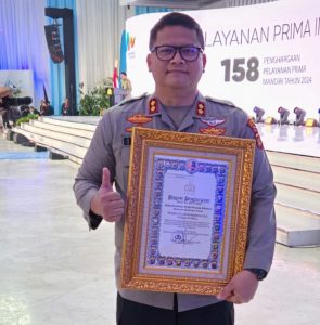 Polres OKU Kembali Raih Penghargaan Polri 2024 Atas Kinerja Serta Pengabdian dalam Melayani Masyarakat