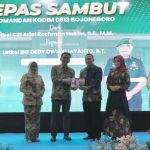 Lepas Sambut Komandan Kodim 0813 Bojonegoro Berlangsung Hangat di Pendopo Malowopati