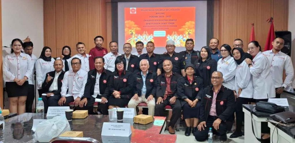 Bambang Rudiyanto Resmi Melantik Ronald Budi Laksmana Sebagai Ketua BPC PERADIN Malang Raya