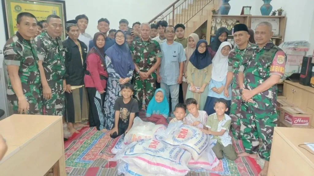 Program Kodim 0501 Aku Cinta Anak Yatim Sapa Panti Asuhan