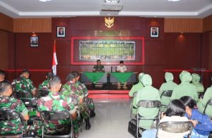 Perkuat Mental Idiologi, Kodim 0501 JP Gelar Pembinaan Mental Islam TW II tahun 2023