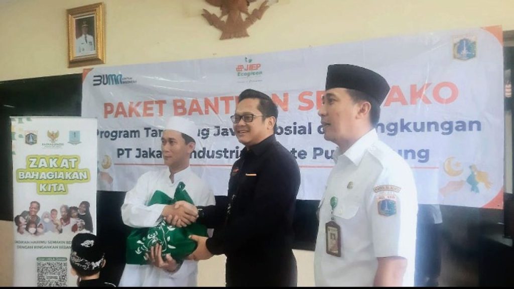 Selama Bulan Ramadhan PT JAKARTA INDUSTRIAL ESTATE Pulogadung Salurkan Ribuan Bantuan Pada Masyarakat