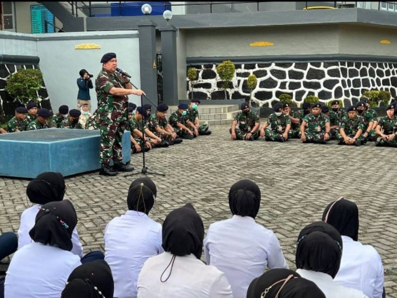 Pelihara Soliditas dan Tingkatkan Kedisiplinan, Karumkital Dr. Midiyato Suratani Adakan Jam Komandan