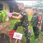 Kodim 0507/Bekasi Melaksanakan Karya Bakti di Pasar Bantargebang dan Tanam Pohon di Lingkungan Koramil 05/Bantargebang