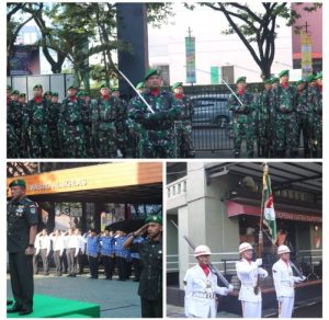 Korem 052/Wkr, Gelar Upacara Peringatan Hari Juang TNI AD Ke-78
