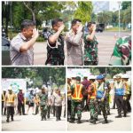 Danpomdam Jaya/Jayakarta Dampingi Pangdam Jaya Mayjen TNI Mohammad Hasan Dalam Kesiapan Kunjungan Presiden RI