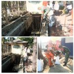 Babinsa 07/Kemayoran Dan Anggota PPSU Melaksanakan Kerja Bakti Bersama