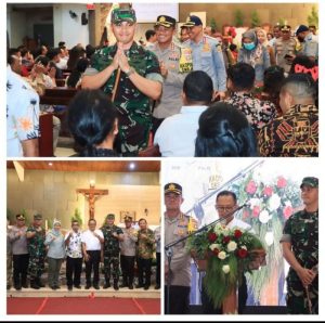 Dandim 0507/Bekasi Bersama Forkopimda, Lakukan Peninjauan Ibadah Natal Di Wilayah Kota Bekasi
