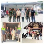 Babinsa Kodim 0501/JP Bersama Tiga Pilar Amankan Gereja Tempat Ibadah Natal