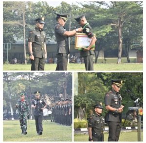 Danrindam Jaya Resmi Menutup Pendidikan Kejuruan Tamtama Infanteri Abit Dikmata TNI AD Gel. I TA. 2023
