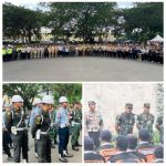 Kesiapan Apel Pengamanan Malam Tahun Baru Oleh Kodim 0505/JT Bersama Forkopimko