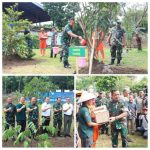 Danrem 052/Wijayakrama Dampingi Pangdam Jaya Dalam Kegiatan Urban Farming
