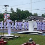 Kenang Peristiwa Heroik Laut Aru, Danlanal Dabo Singkep Pimpin Ziarah di Taman Makam Pahlawan