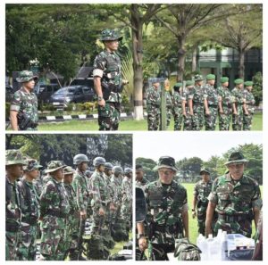 Kolonel Infanteri Suwondo, S.I.P,. M.Han Selaku Komandan Rindam Jaya Membuka Latihan Berganda Siswa Dikmaba TNI TA. 2023