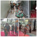 Karya Bakti Bersihkan Tempat Ibadah Oleh Koramil 01/Jatinegara