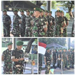 Komandan Rindam Jaya Resmi membuka Pendidikan Tamtama Pengemudi Angkutan Bermotor Multi Corps TA. 2024