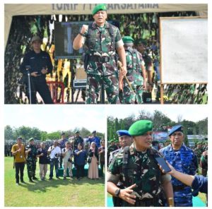 Danrem 132/Tdl Pimpin Apel Gelar Pasukan Pengamanan Pemilu Tahun 2024 Wilayah Sulawesi Tengah