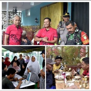 Rindam Jaya Melaksanakan Giat Jum’at Berkah Sarapan Pagi Gratis Serta Pemeriksaan Kesehatan Gratis